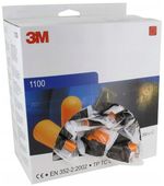 Zatyczki do uszu Stopery Wkładki Przeciwhałasowe 3M 1100 Wkładki 100