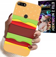 ETUI DO HUAWEI Y7 2018 - CASE BURGER CHEESEBURGER OBUDOWA PREZENT