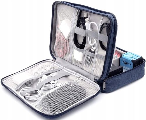 Organizer Podróżny Na Kable Ładowarki Torba Etui na Arena.pl