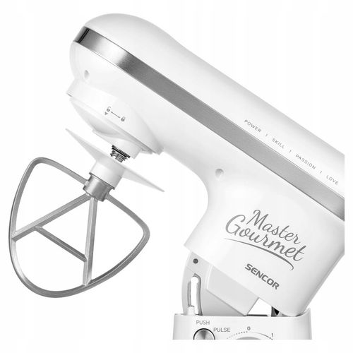 Robot kuchenny planetarny mikser Sencor 3620WH 600W 4l nierdzewna misa na Arena.pl