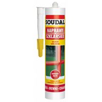 SILIKON SZKLARSKI SOUDAL BEZBARWNY 280ML - SIL Z SO BEZ