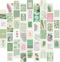 Kolaż Ścienny Ozdoba Naklejki Dekoracja do domu biura 50 sztuk