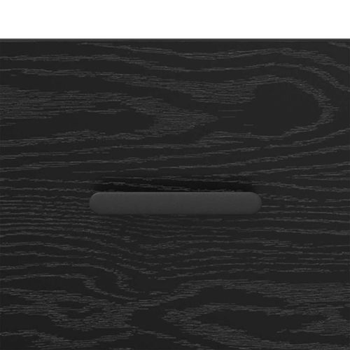 Bufet Czarny dąb 34 x 34.5 x 90 cm Materiał drewnopochodny na Arena.pl