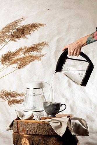 AD 1274 black Czajnik szklany 1,7L na Arena.pl