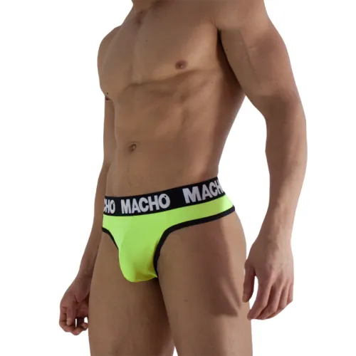 macho mtg001 stringi męskie fluorescencyjne żołte rozmiar l na Arena.pl