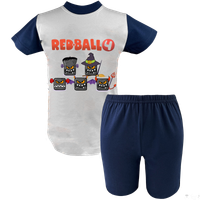 Krótka Piżama dziecięca Red Ball