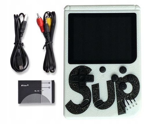 MINI KONSOLA  PRZENOŚNA RETRO GAMEBOY PEGASUS 400 GIER 5 KOLORÓW na Arena.pl