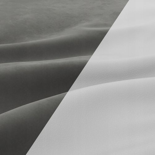 NAROŻNIK FORESTA XXL Z OTOMANĄ POPIEL BIAŁY KANAPA Rogówka na Arena.pl