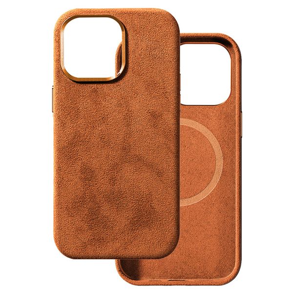 Alcane Magsafe Case do Iphone 14 Brązowy zdjęcie 1