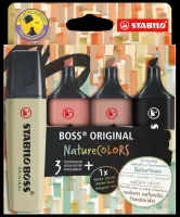 Zakreślacze Boss Original nature (4 sztuki)