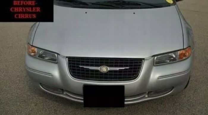 1999-2000 CHRYSLER CIRRUS- LIstwy chrom grill chromowan zdjęcie 3