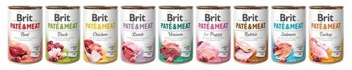 Brit Pate Meat MIX Smaków Mokra Karma dla Psa 12x400g na Arena.pl