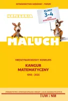 Matematyka Z Wesołym Kangurem. Kategoria Maluch 2025
