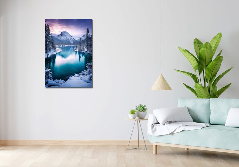 Obraz 60x90cm Górzyste Prześwity zdjęcie 2