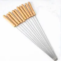 Szpikulce Patyki do Szaszłyków Szpikulec do Grilla Metalowe 10 szt 30 cm