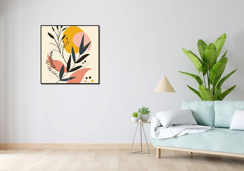 Plakat 80x80cm Szept Przyrody zdjęcie 4