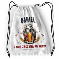 Plecak Dla Daniela Sportowy Szkolny Worek Torba Z Nadrukiem Ze Zdjęciem