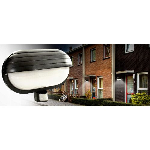 LAMPA ZEWNĘTRZNA ŚCIENNA CZUJNIK RUCHU E27 na Arena.pl