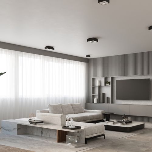 Plafon MONO 3 czarny na Arena.pl