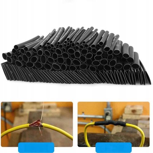 Rurka termokurczliwa 625szt zestaw rurek KONEKTORY Zestaw Węży na Arena.pl
