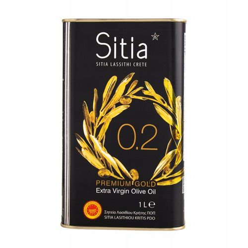 Grecka Oliwa z Oliwek Extra Virgin 1L Sitia Premium data produkcji 10/2024 na Arena.pl