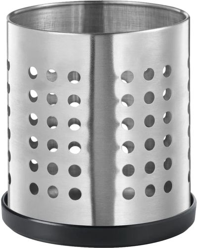 Pojemnik ociekacz na sztućce wys 13,5cm nierdzewny z podstawką IKEA ORDNING na Arena.pl