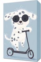 Obraz 30x50cm Wzory dla Dzieci, Dziewczynki i Chłopca - Psiecko