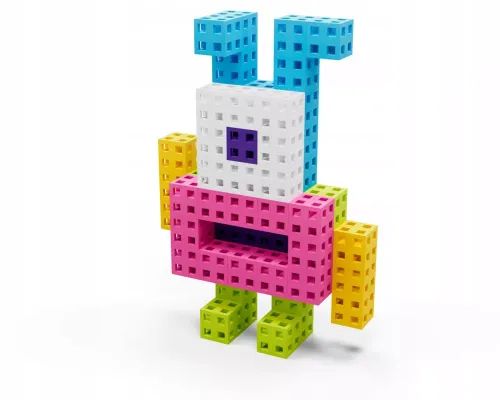 Zestaw klocków - Meli Cube Pink 200 el. na Arena.pl