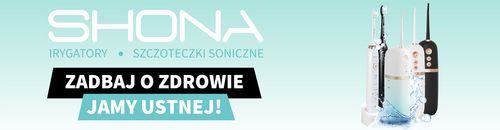 Bezprzewodowy irygator do zębów SHONA S200 PRO z etui i 4 końcówkami na Arena.pl