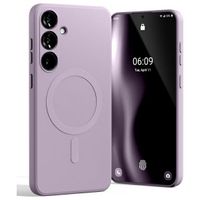 mercury magsafe semi-silicone sam s24 fe s721 liliowy fiolet /lilac purple