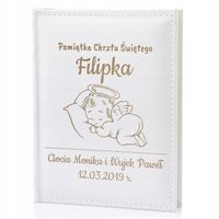 Album na ZDJĘCIA chrzest dziecka PREZENT grawer