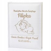 Album na ZDJĘCIA chrzest dziecka PREZENT grawer