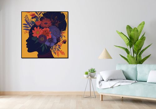 Plakat 100x100cm Botaniczna Muza na Arena.pl