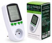 Licznik Zużycia Energii Watomierz LCD 3680W 16A EC-LZ01