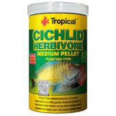 TROPICAL CICHLID HERBIVORE MEDIUM  PELLET 1000ML/360G