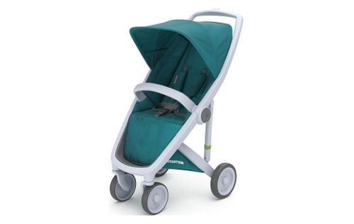 Wózek Greentom Classic white - teal na Arena.pl
