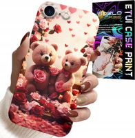 ETUI DO IPHONE 7 / 8 / SE2 - MISIE, LOVE YOU, SERCA WIELE WZORÓW CASE