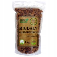 MIGDAŁY KALIFORNIJSKIE 1kg CAŁE PRZEKĄSKA