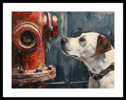 Plakat 40x30cm Kumpel przy Hydrancie na Arena.pl