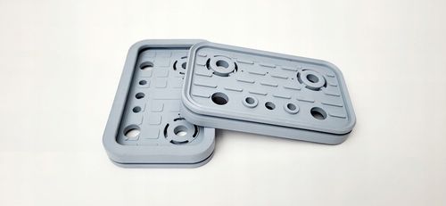 Górna guma uszczelka 125 x 75 mm " X " do bloków ssawnych, zamiennik na Arena.pl