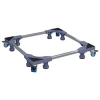 Podstawa pod pralkę Szary 66 x 66 x 12 cm Metal