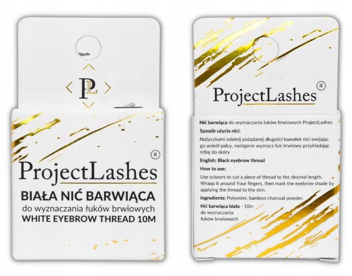 Nić Barwiąca do brwi + pisak WHITE BROW MARKER zdjęcie 4