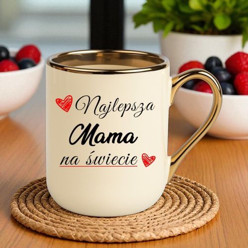 Kubek PREMIUM oryginalny prezent dla MAMY TEŚCIOWEJ upominek Mama na Arena.pl