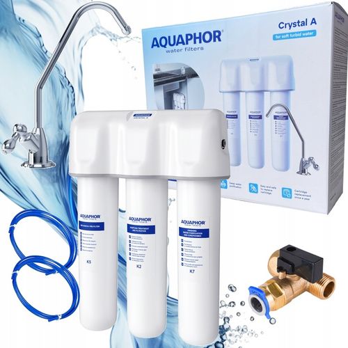 Filtr wody pitnej Aquaphor Kryształ A kran zestaw na Arena.pl