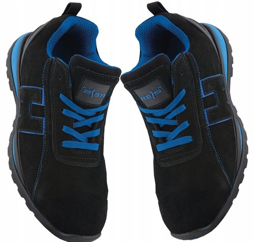 buty bezpieczne / reis / czarno-niebieski / rozmiar 42 / brchile42 na Arena.pl