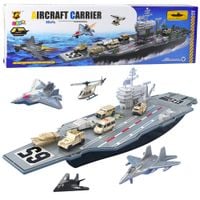 DLA DZIECI MEGA LOTNISKOWIEC WOJSKOWY