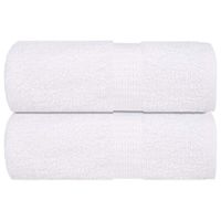 Ręczniki, 2 szt., białe, 15x21 cm, 360 g/m², bawełna 100%