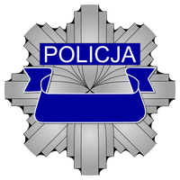 Opłatek na tort Urodziny Policja Odznaka Czapka Blacha Logo Policjant