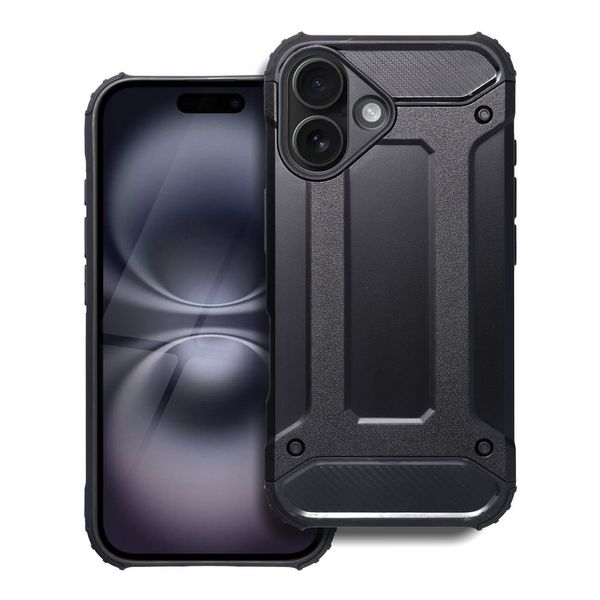 Futerał ARMOR do IPHONE 16 czarny zdjęcie 1