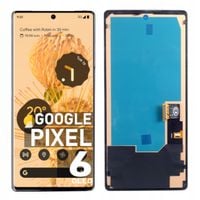 Wyświetlacz Digitizer LCD Ekran dotykowy do Google Pixel 6 OLED GB7N6 Ramka